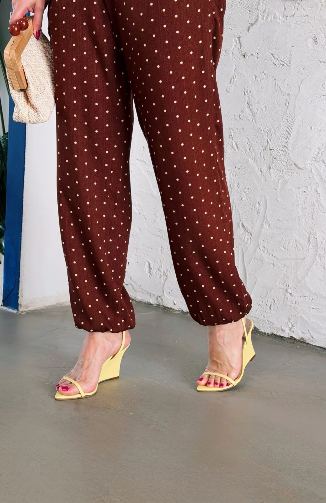 Conjunto Poá poá amarelo